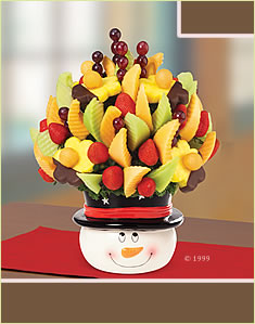 edible arrangements snowman forget instead send flowers fitzness