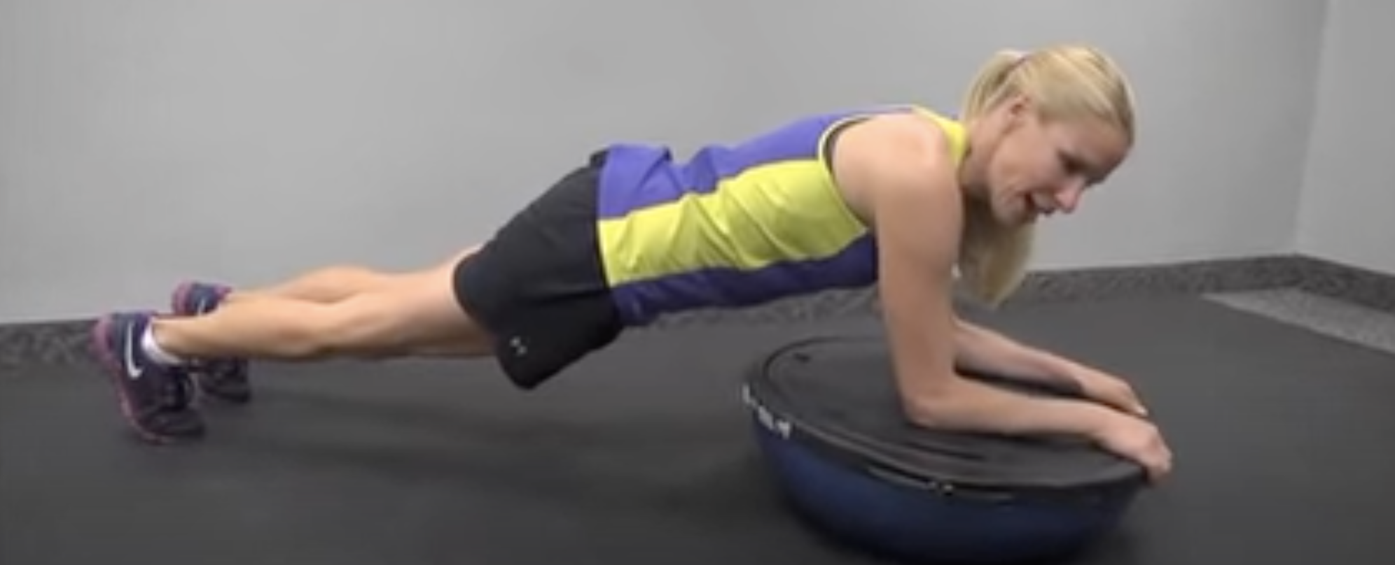 Unique Ab and Chest Training on the BOSU