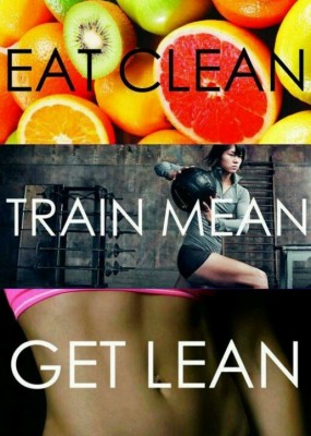 eat clean train mean