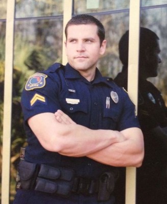 Sergeant Nick Ferrara in the early stages of his weight loss. Gorgeous! Fitzness.com