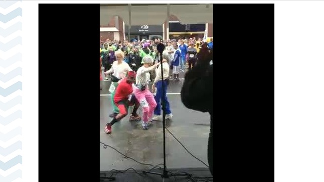 Hip Hop Grandmas do The Wobble