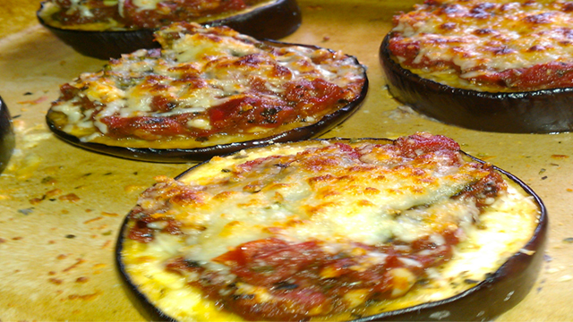 Recipe: Mini Eggplant Pizza