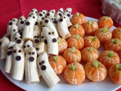 spooky bananas and oranges