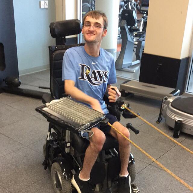 A Day at the Gym for a Wheelchair  User