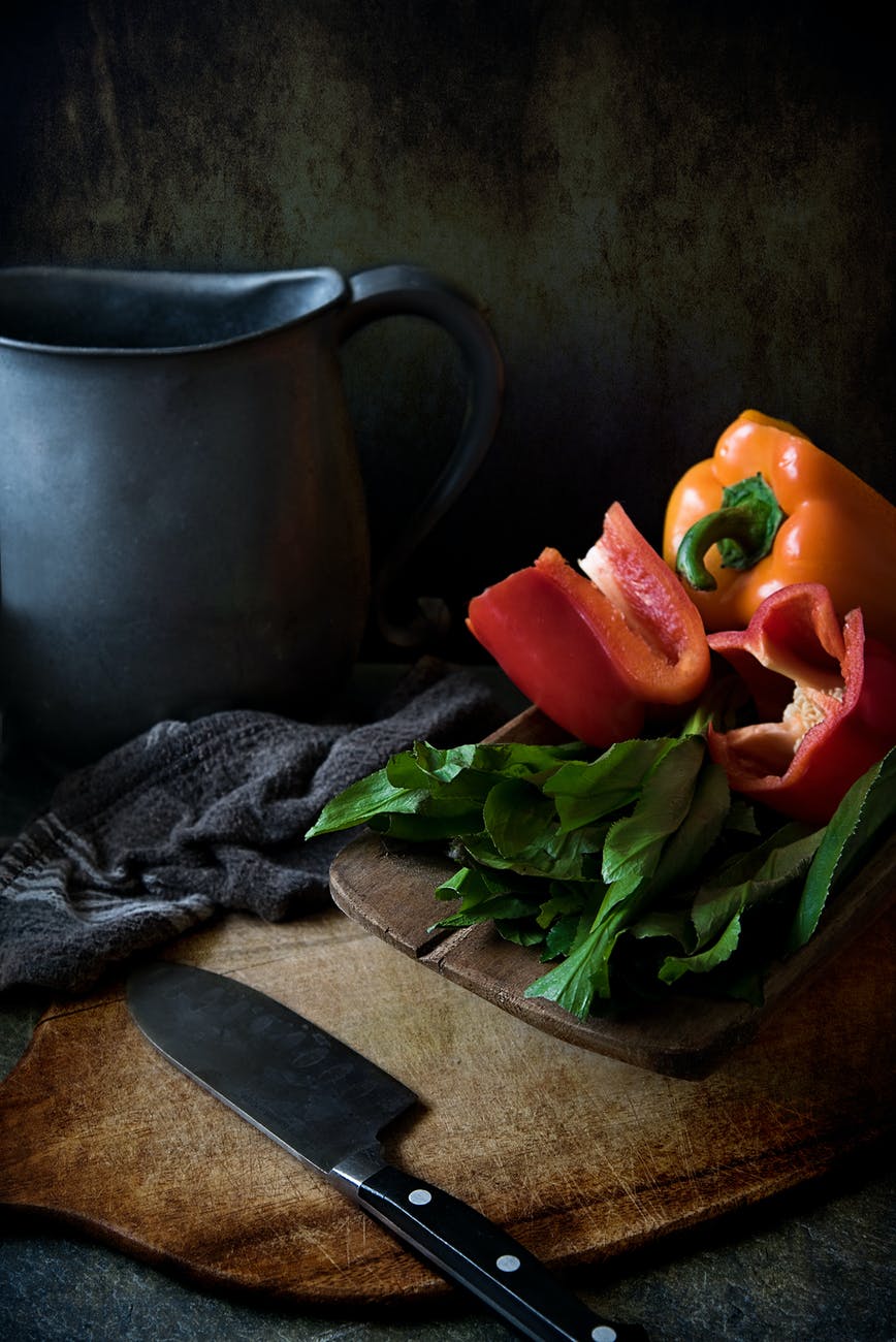 Garbanzo-Stuffed Mini Peppers