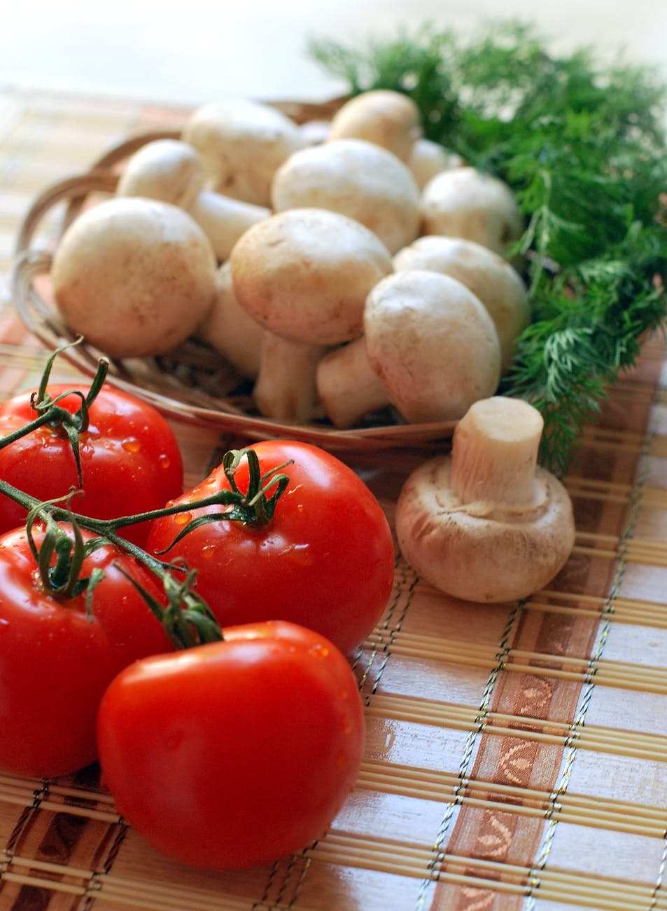 Stuffed Asiago-Basil Mushrooms