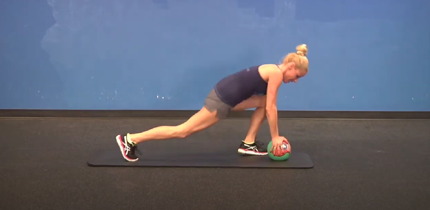 Ball Climbers and Abs: Cardio and Core Training