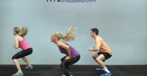 Squat 360 – Hot and Fun Plyometric Lower Body Workout