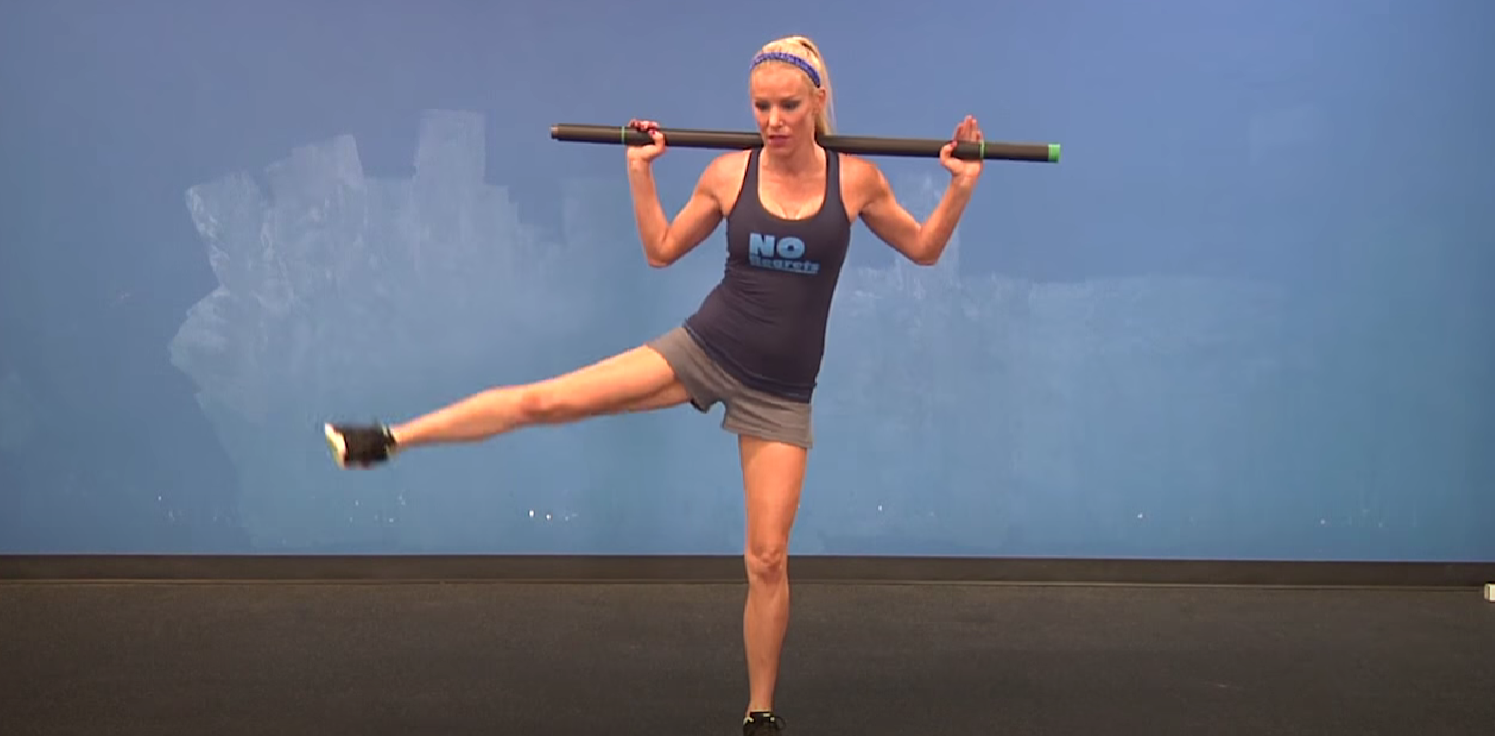 Squats with Kicks – For Sexy Glutes, Quads, Hips, and Hamstrings