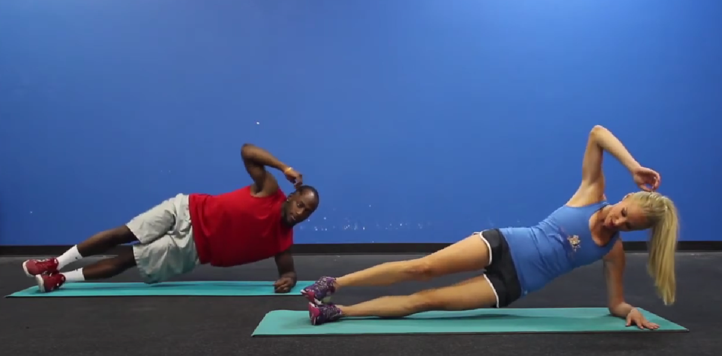 Super Side Planks for Hard Tight Abs and a Strong Back