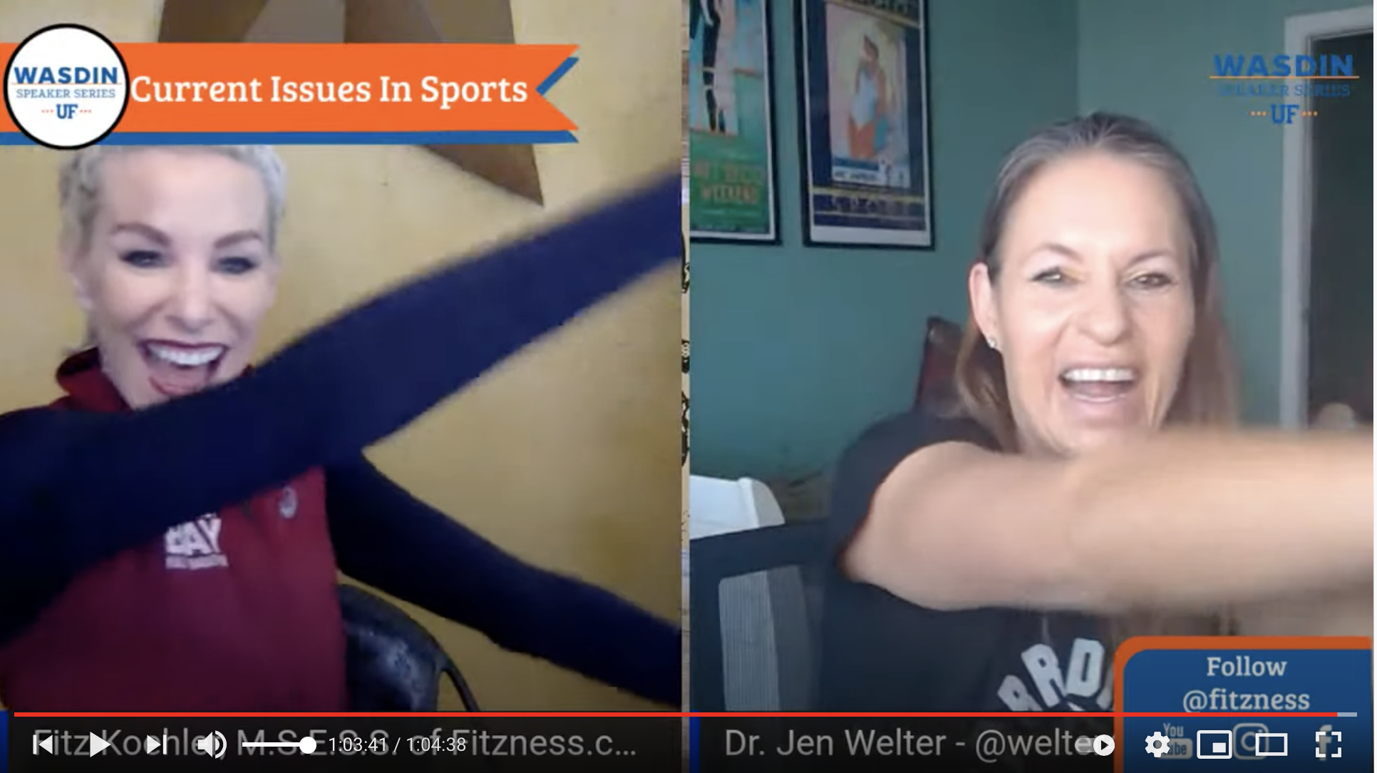 The Fitzness Show: GridIron Girl-Talk with NFL’s 1st Female Coach, Dr. Jen Welter and Fitz Koehler