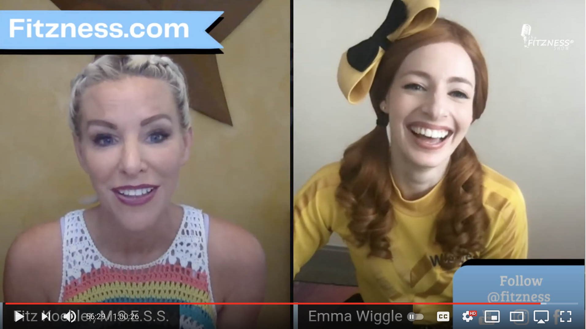 The Fitzness Show – Emma the Yellow Wiggle!