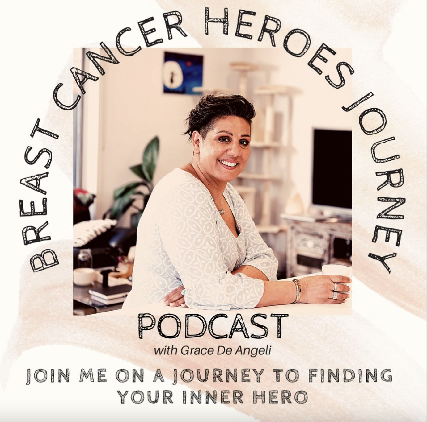 Fitz on the “Breast Cancer Heroes Journey” Podcast! – Shares Her Breast Cancer Journey Whilst Still Flying Across The Country For Work Announcing Marathon Races