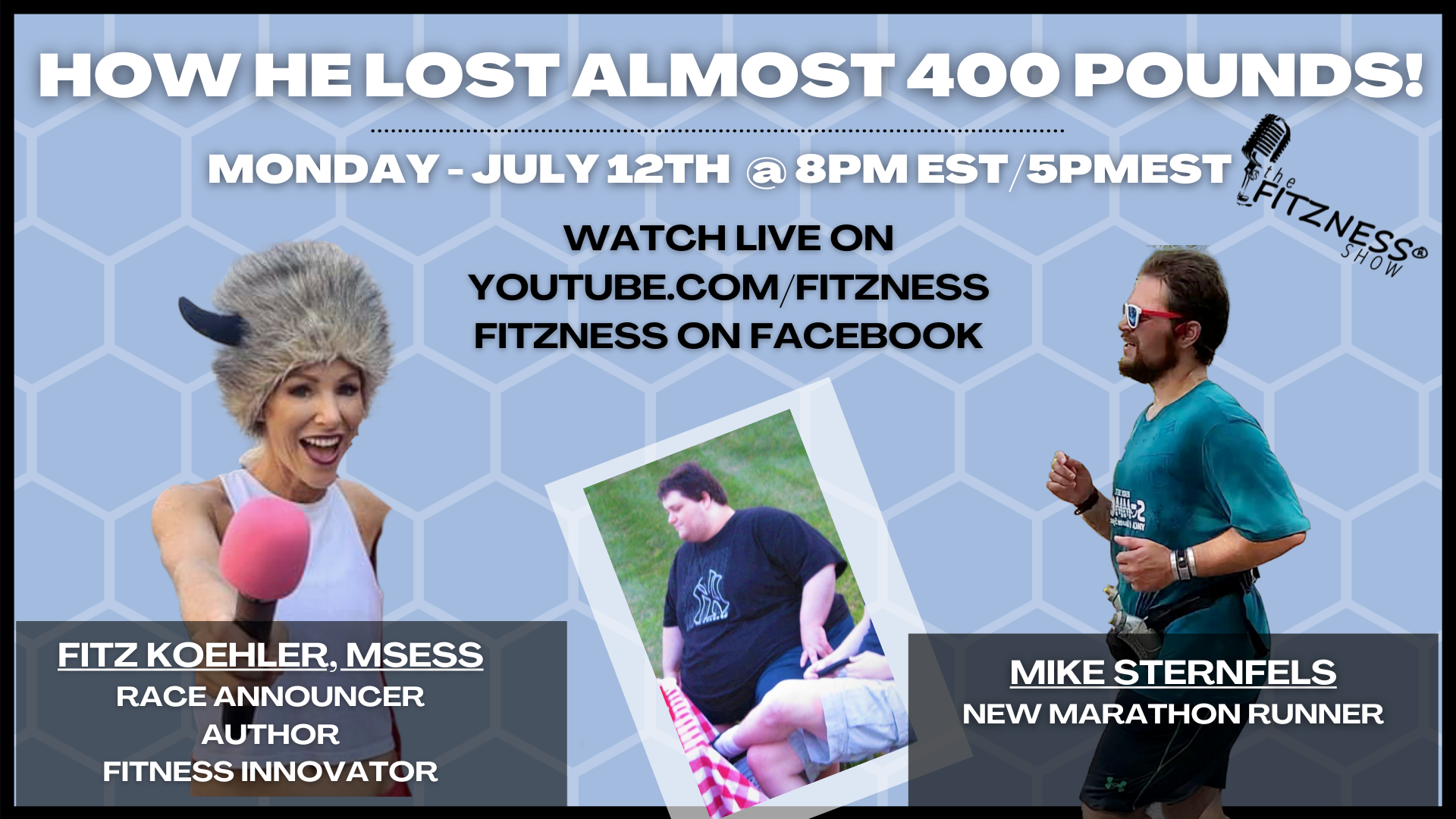 The Fitzness Show – How Mike Sternfels Lost Almost 400 Pounds