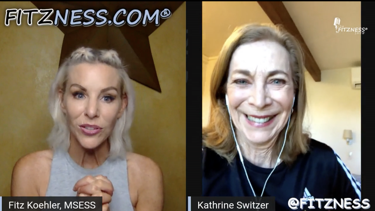 The Fitzness Show – Kathrine Switzer, Running Icon & 261 Fearless Founder