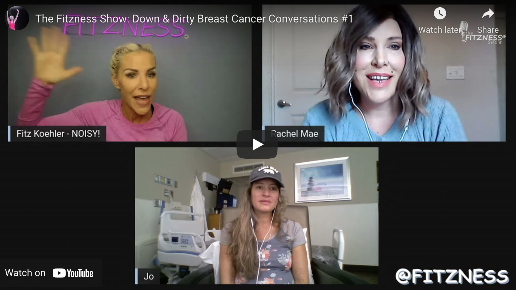 The Fitzness Show: Down & Dirty Breast Cancer Conversations #1