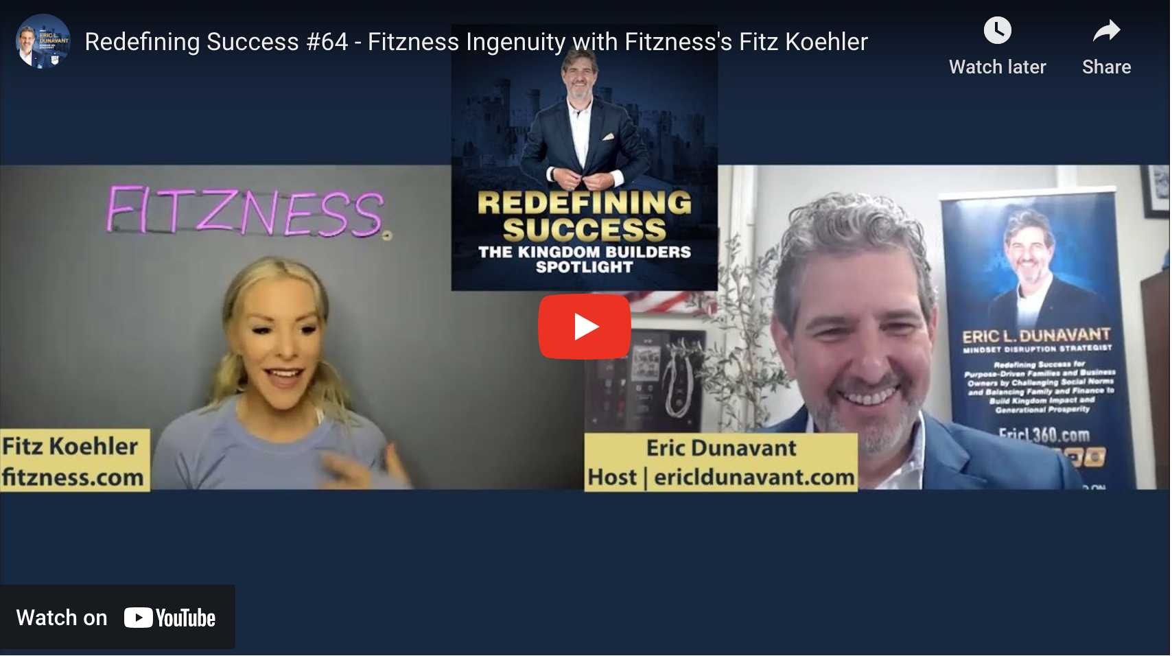 Redefining Success Podcast with Fitz