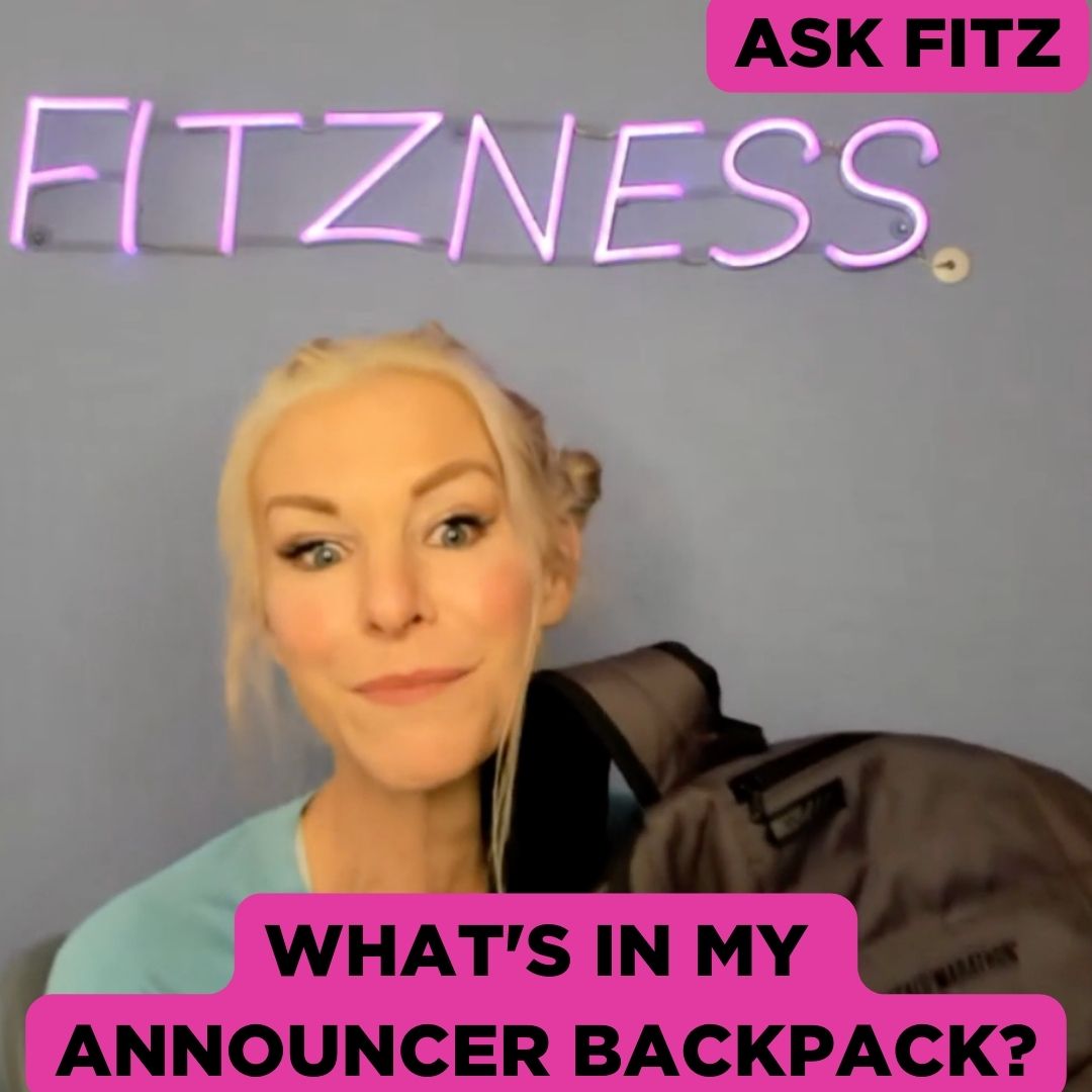 Ask Fitz! What’s in My Race Announcing Backpack?