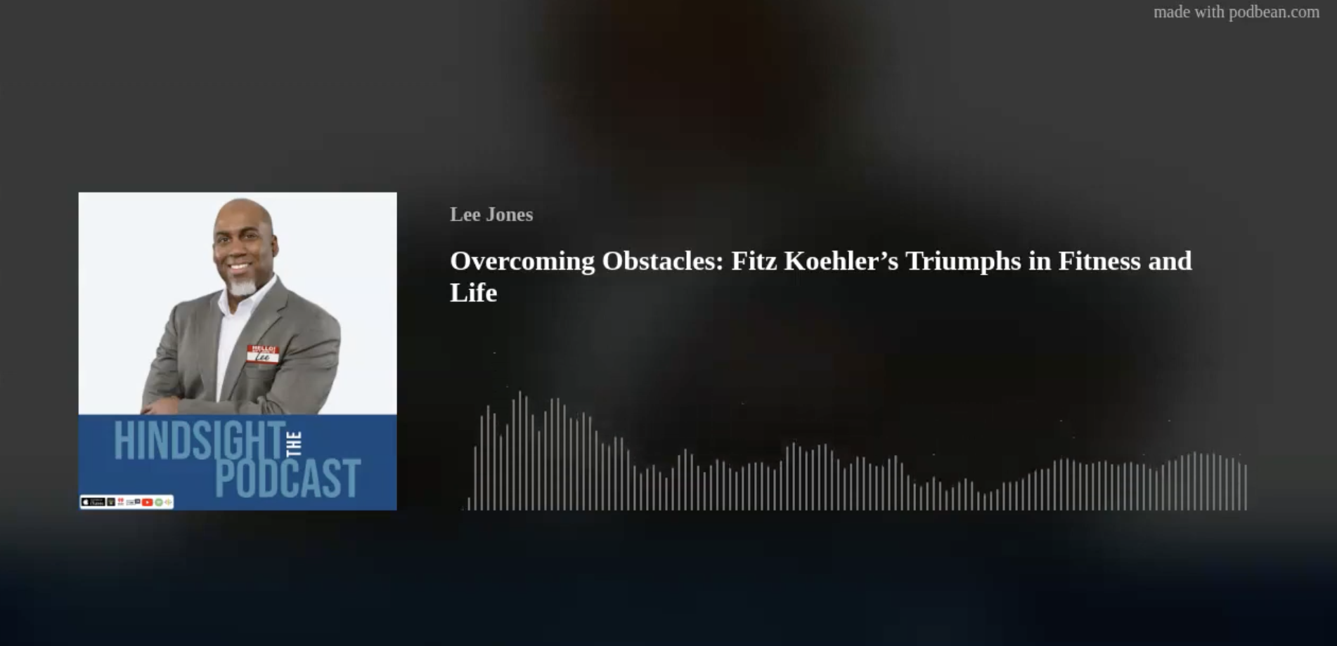 Fitz Koehler on the Overcoming Obstacles Podcast