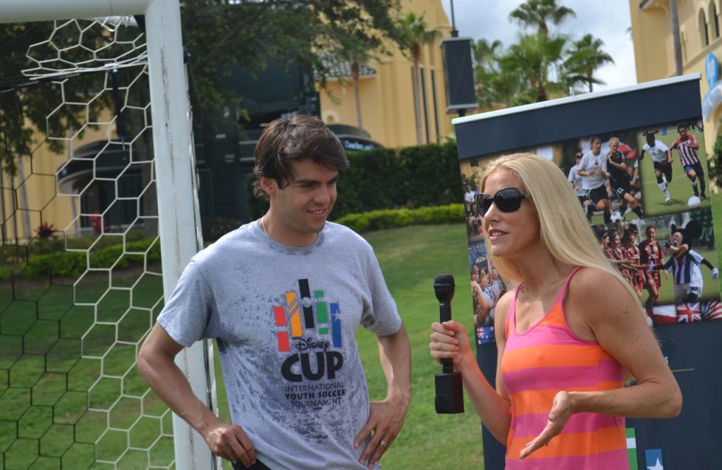 Kaka Soccer Brazil Disney Interview Fitzness - 09