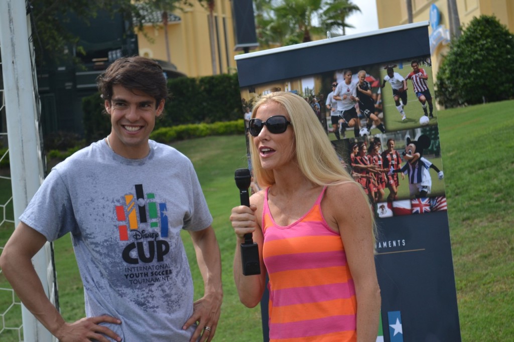 Kaka Soccer Brazil Disney Interview Fitzness - 11